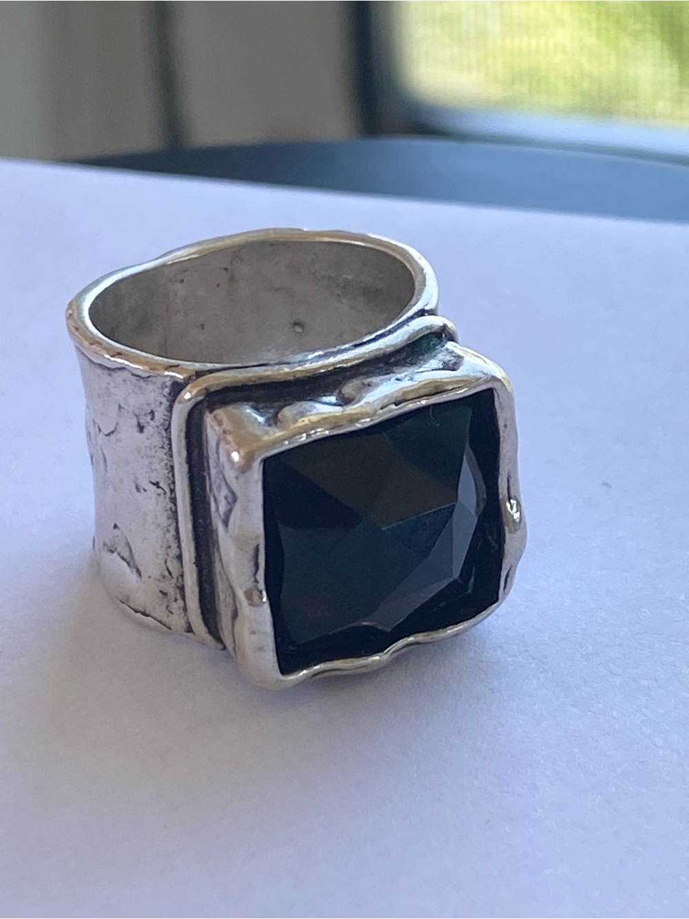 Silpada Sterling Silver and Smoky Quartz Ring size 5 - Picture 4 of 7